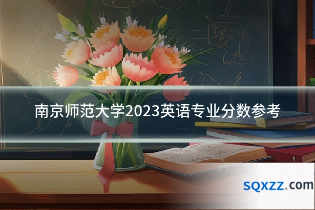 南京师范大学2023英语专业分数参考