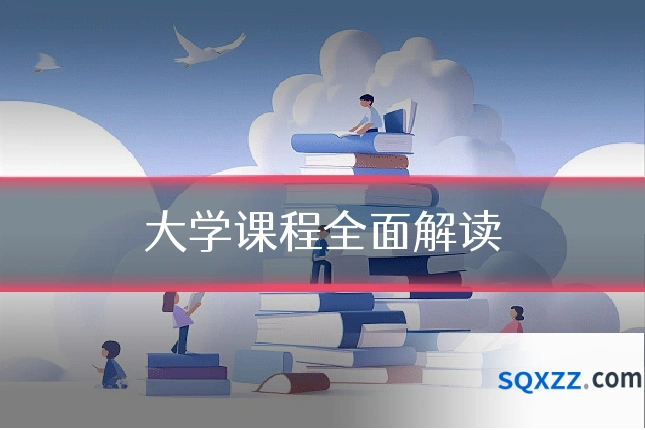大学课程全面解读