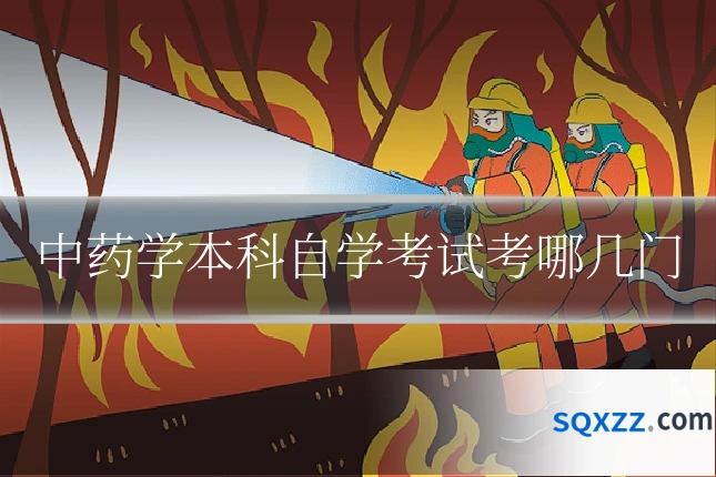 中药学本科自学考试考哪几门