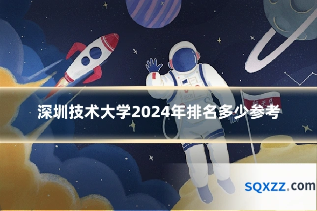 深圳技术大学2024年排名多少参考