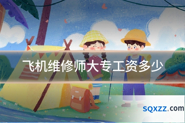 飞机维修师大专工资多少