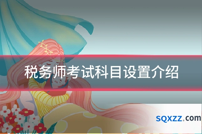 税务师考试科目设置介绍