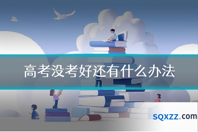 高考没考好还有什么办法
