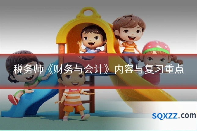 税务师《财务与会计》内容与复习重点