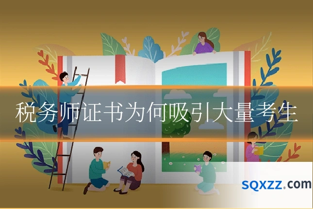 税务师证书为何吸引大量考生