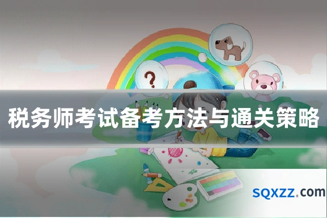 税务师考试备考方法与通关策略