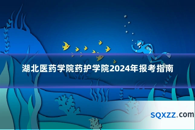 湖北医药学院药护学院2024年报考指南