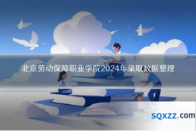 北京劳动保障职业学院2024年录取数据整理
