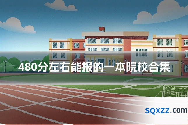 480分左右能报的一本院校合集