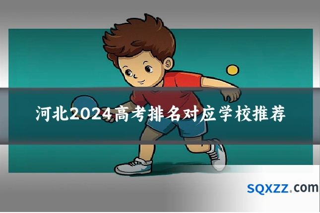 河北2024高考排名对应学校推荐