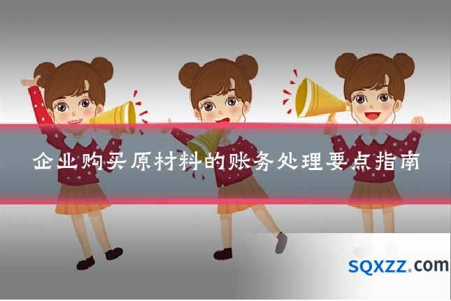 企业购买原材料的账务处理要点指南