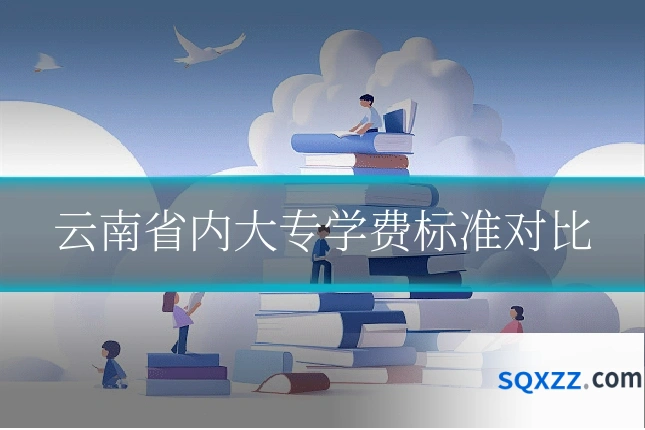 云南省内大专学费标准对比