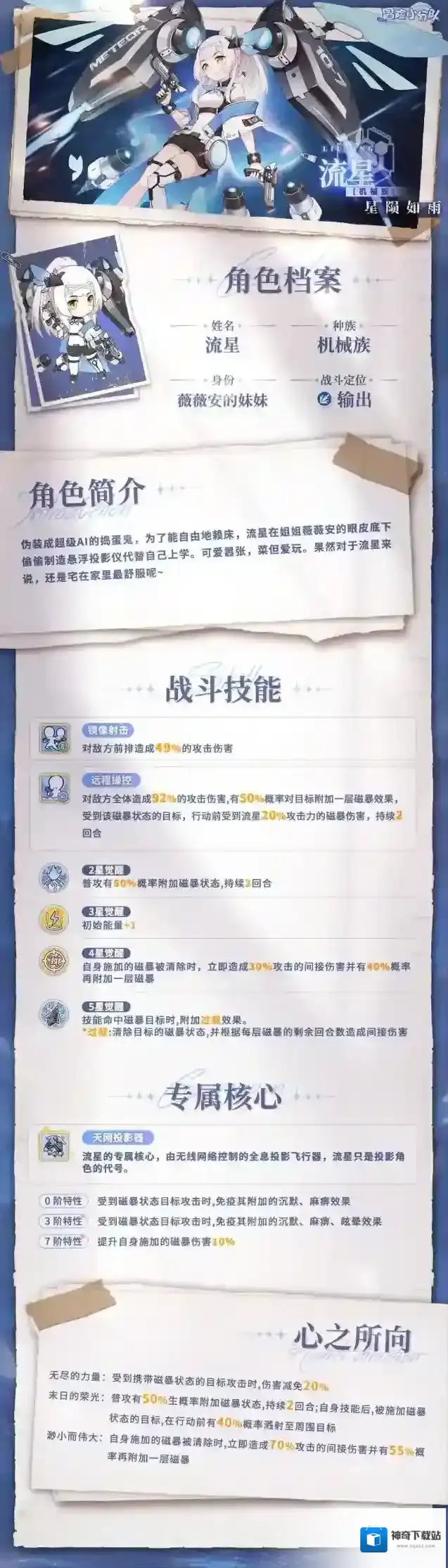 冒险小分队 【少女初见&活动爆料】流星-星陨如雨