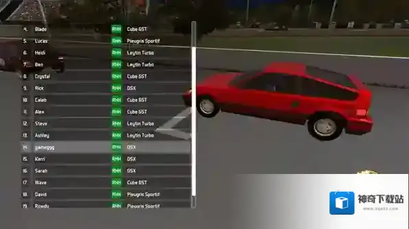 环形公路赛车辆