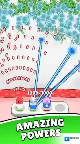 药丸堡垒消灭病毒