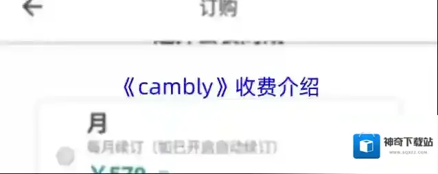 Cambly收费