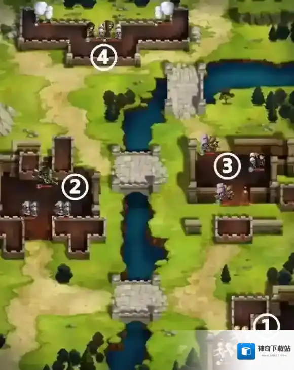 梦幻模拟战暗黑领域副本怎么打 暗黑领域怪物位置打法