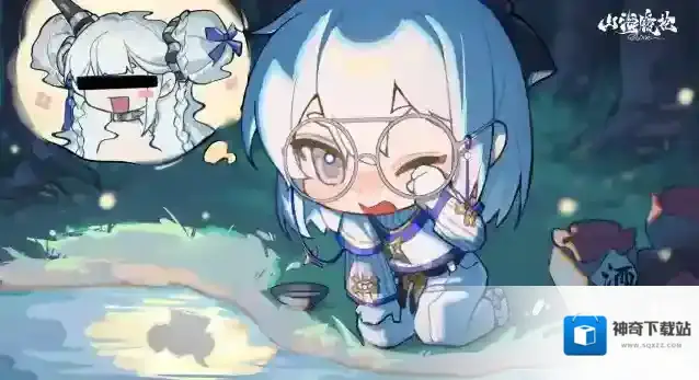 山海镜花山海有灵丨水中窥月