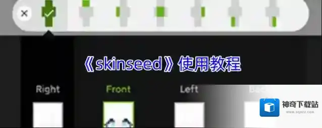 《skinseed》使用教程