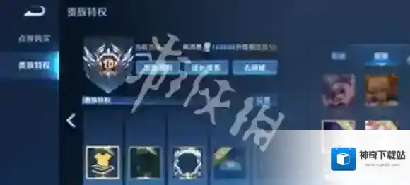 王者荣耀体验服贵族