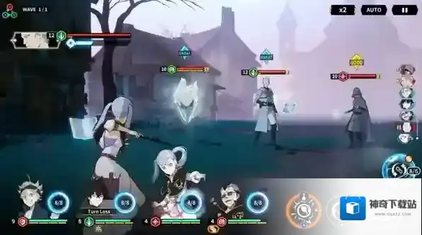 黑色四叶草魔法帝之道击倒