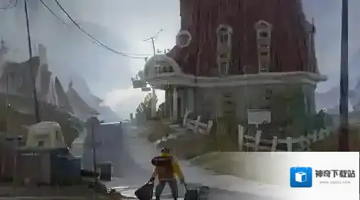 老人的旅程场景