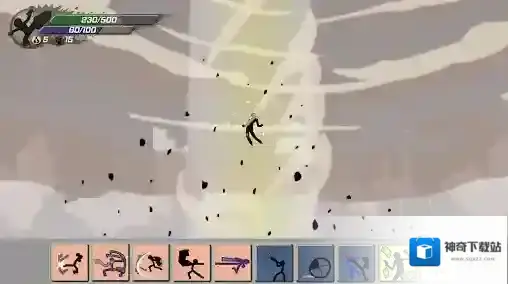 暴怒火柴人技能