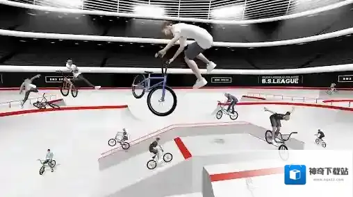 小轮车空间骑行