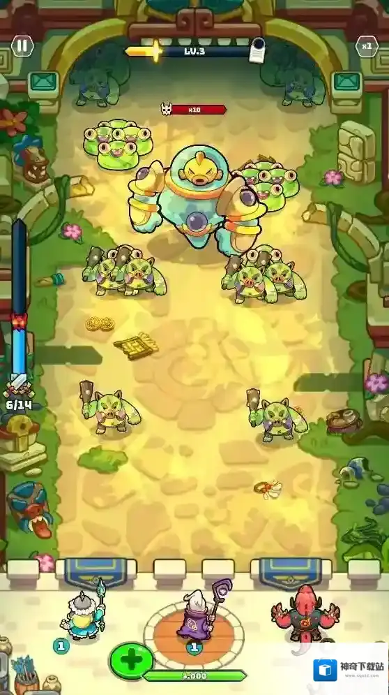 城墙守卫战怪物