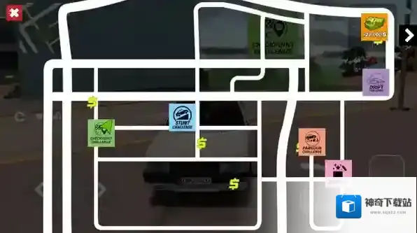 大师驾驶街头之旅比赛