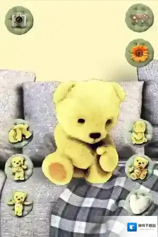 会说话的毛绒熊做出