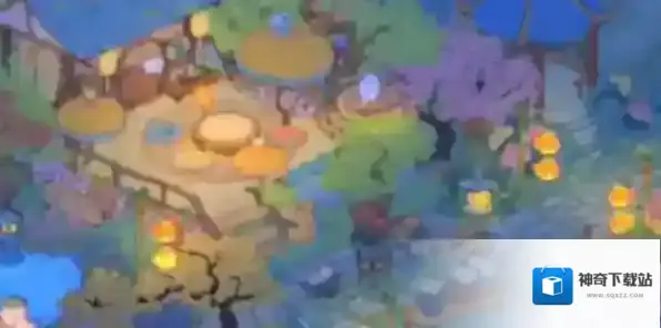 桃源深处有人家放河灯