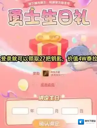 dnf生日礼包