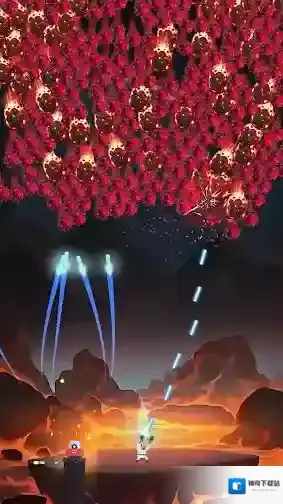 黑衣人防御敌人