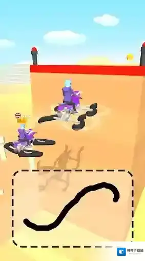 Scribble Rider地形