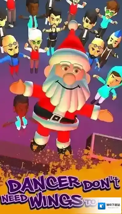 圣诞音乐战斗模拟角色