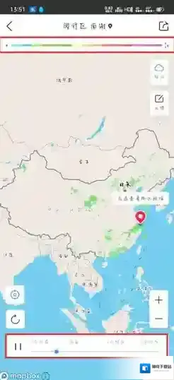 墨迹天气云图