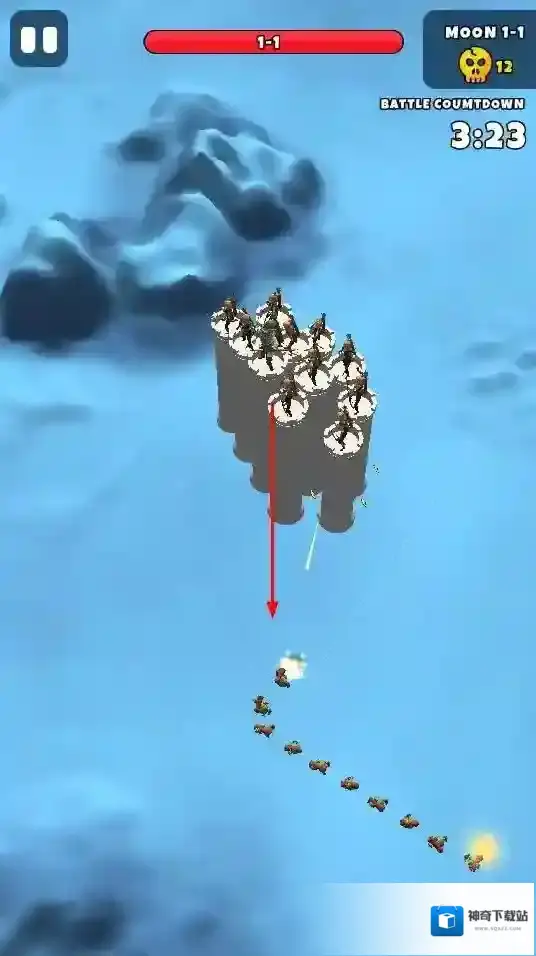 摩天楼合并防御战力