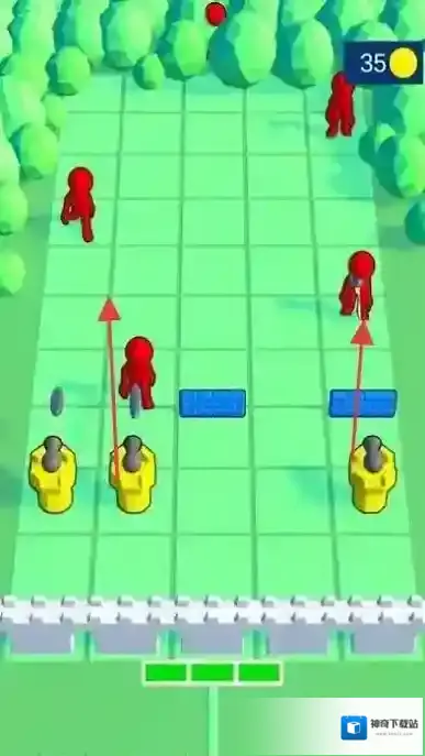 防御塔vs火柴人敌人