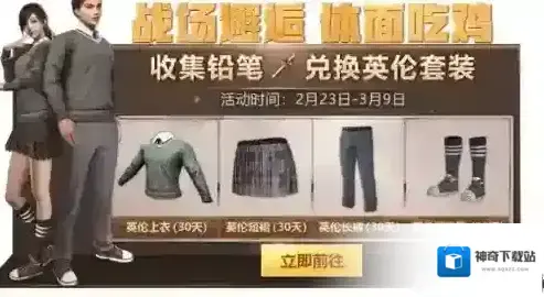刺激战场英伦套装怎么得 获得方法介绍