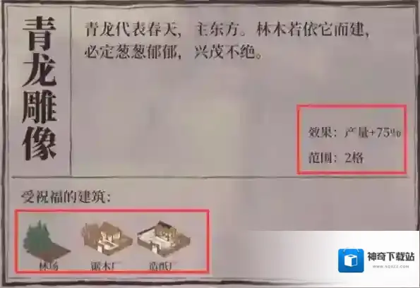 江南百景图青龙雕像完美布局攻略 最大利用作用摆放一览